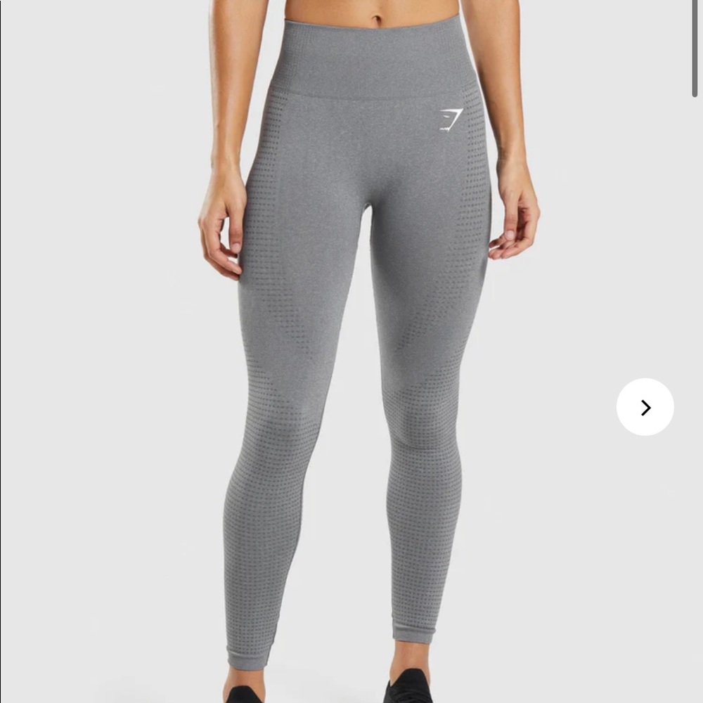 Vital seamless 2.0 leggings- Smokey Grey Marl, Small